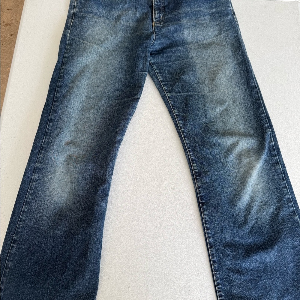 Vintage Armani Made In Italy Blue Mens Straight Jeans Simin T RN# 103723 s.p.a.